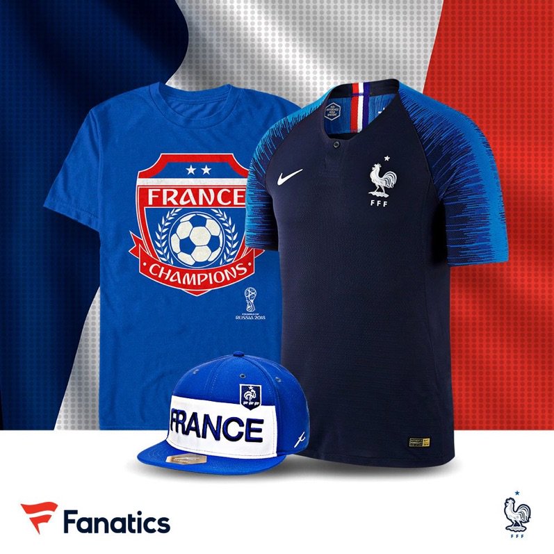 France World Cup Champions Apparel 