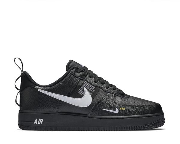 air force 1 utility low black white