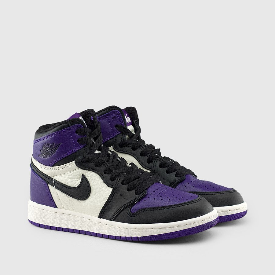 court purple jordan 1 gs