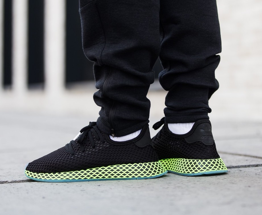 adidas deerupt green black