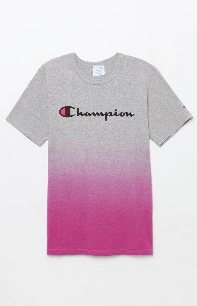 Now Available Champion Heritage Dip Dye T Shirts Sneaker