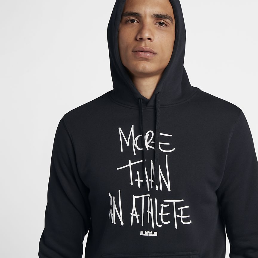 nike lebron more than an athlete hoodie