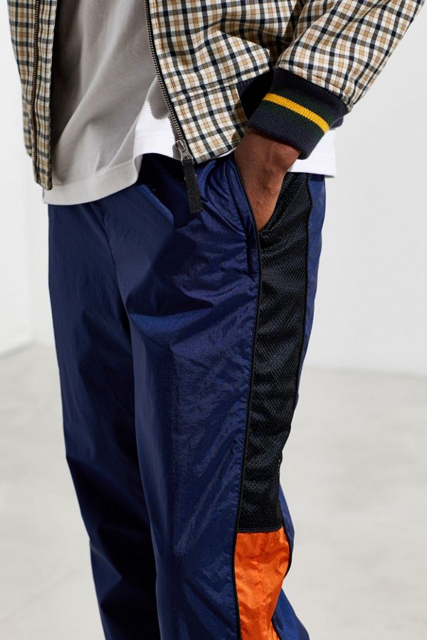 lacoste navy track pants