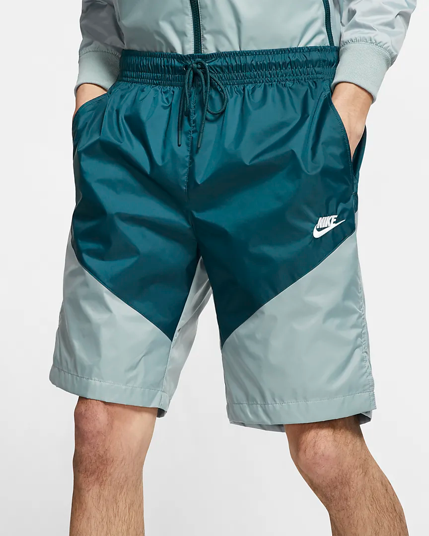 nike windbreaker shorts mens