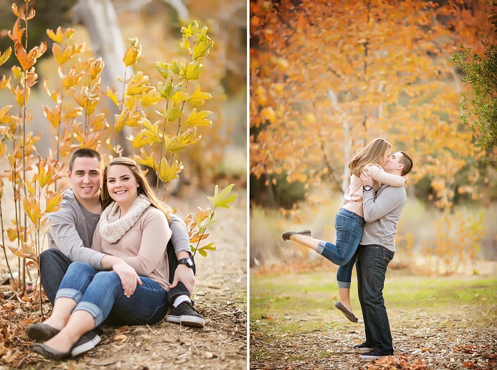 A Colorful Fall Engagement Session at Placerita Canyon | Kelly and John | LA Wedding Photographers, Michael Anthony Photography Blog: Los Angeles Wedding Photography