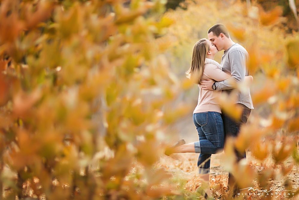 A Colorful Fall Engagement Session at Placerita Canyon | Kelly and John | LA Wedding Photographers, Michael Anthony Photography Blog: Los Angeles Wedding Photography