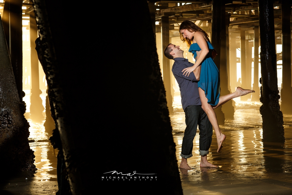 A Sunset Santa Monica Engagement Session | Los Angeles Wedding Photographers, Michael Anthony Photography Blog: Los Angeles Wedding Photography