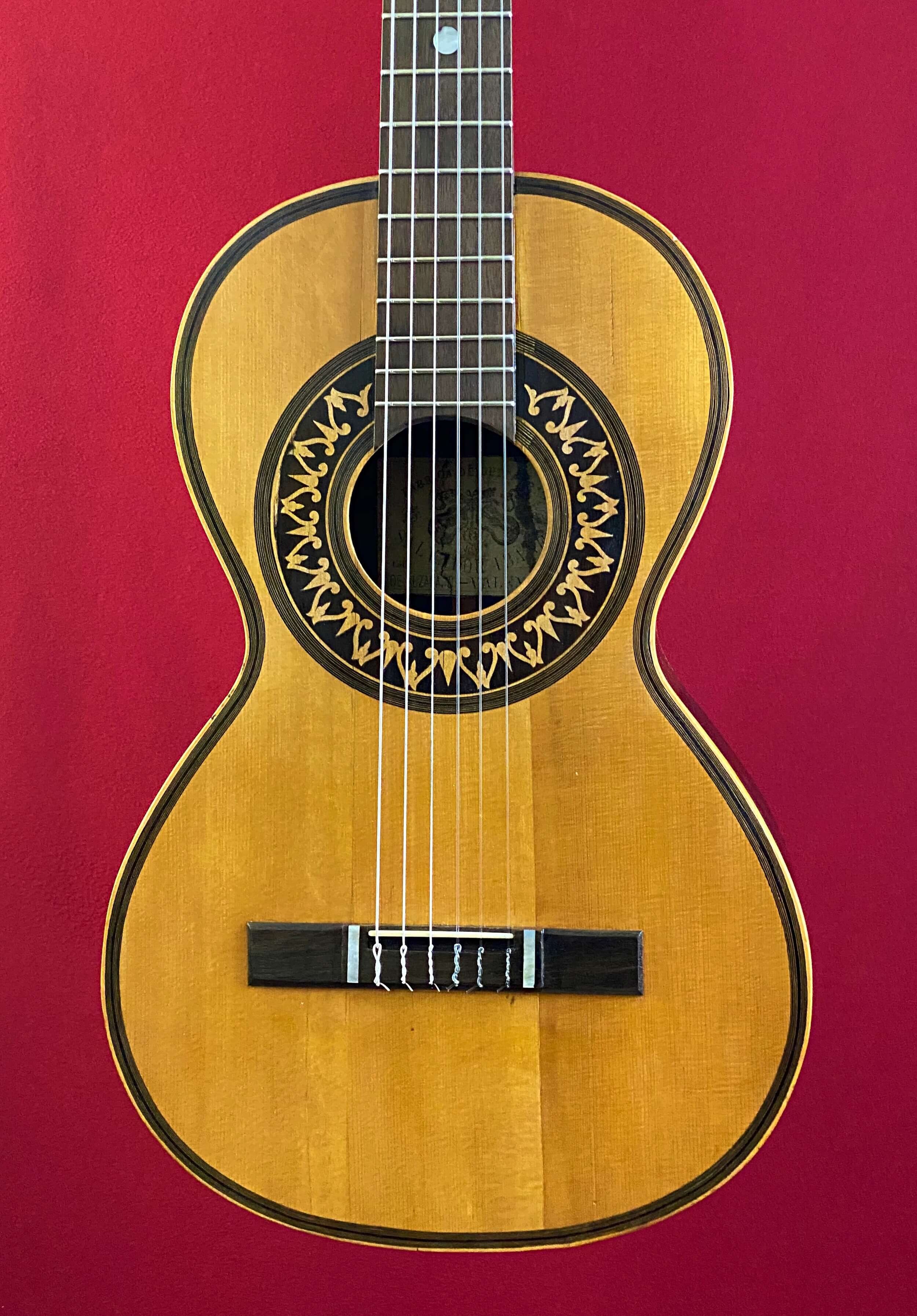 c. 1895 Salvador Ibanez Classical Guitar