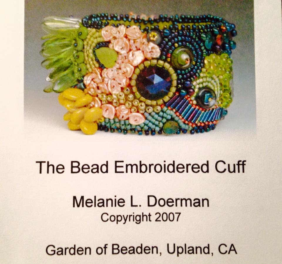 The Bead Embroidered Cuff Digital Download Garden Of Beaden