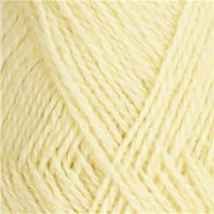 Wool 4095 Very Pale Yellow Finullgarn Fine Yarn — Norskein Knitting Supply