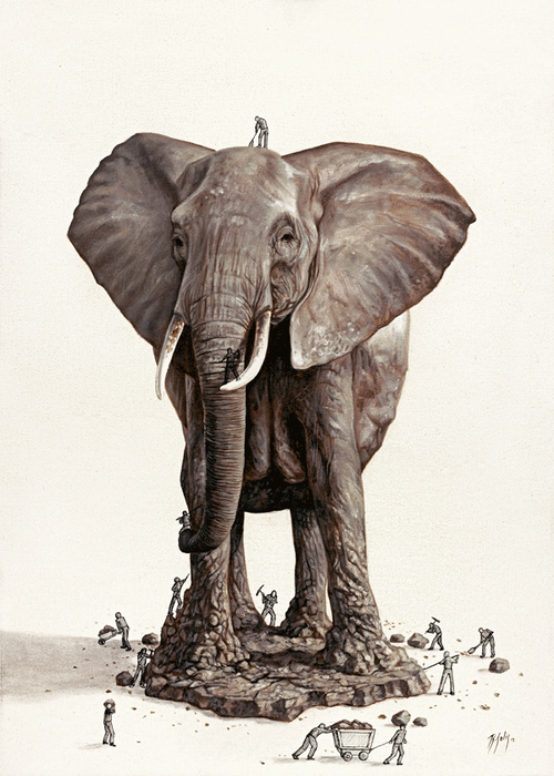 Ricardo Solis |Animals Paintings