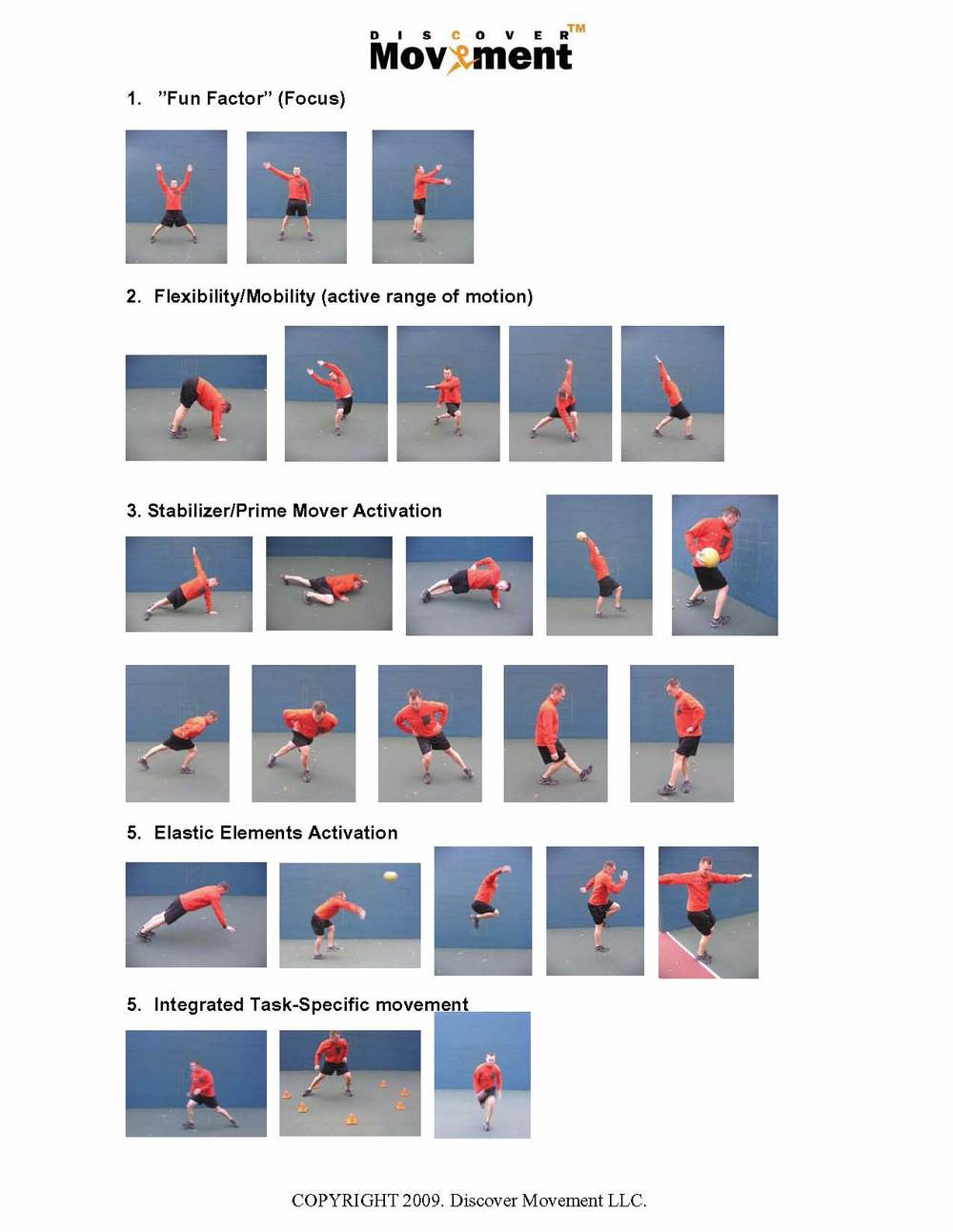 Dynamic warm-up routines for track and field athletes