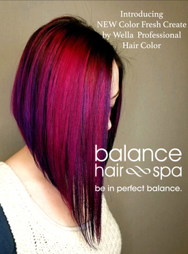 New Wella Color Fresh CREATE — Balance Hair Spa