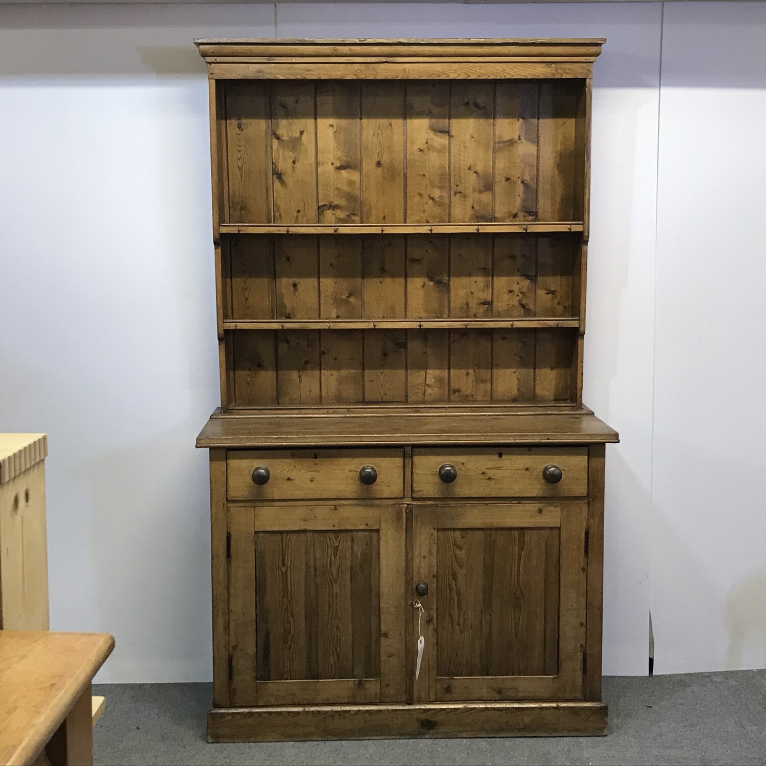 Waxed Old English Pine Dresser D3604d Pinefinders Old Pine