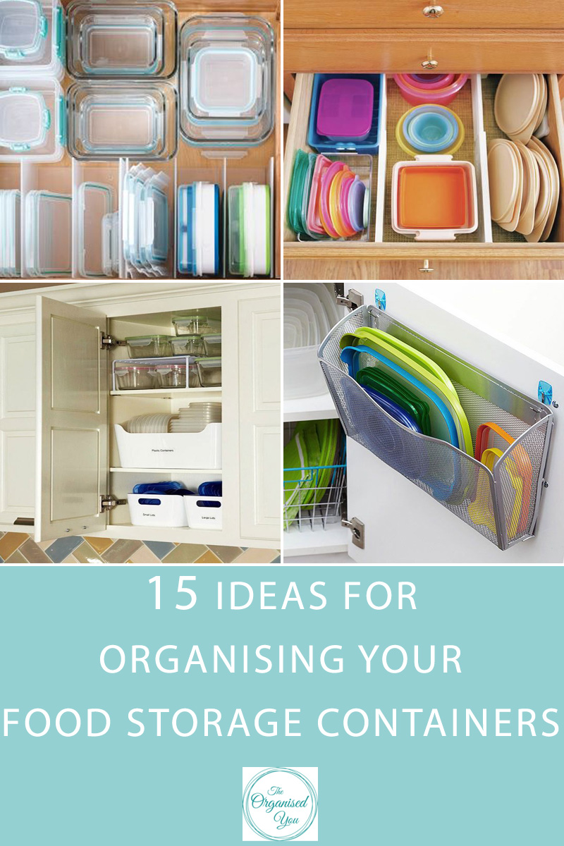 15 Ideas For Organising Your Food Storage Containers Blog Home