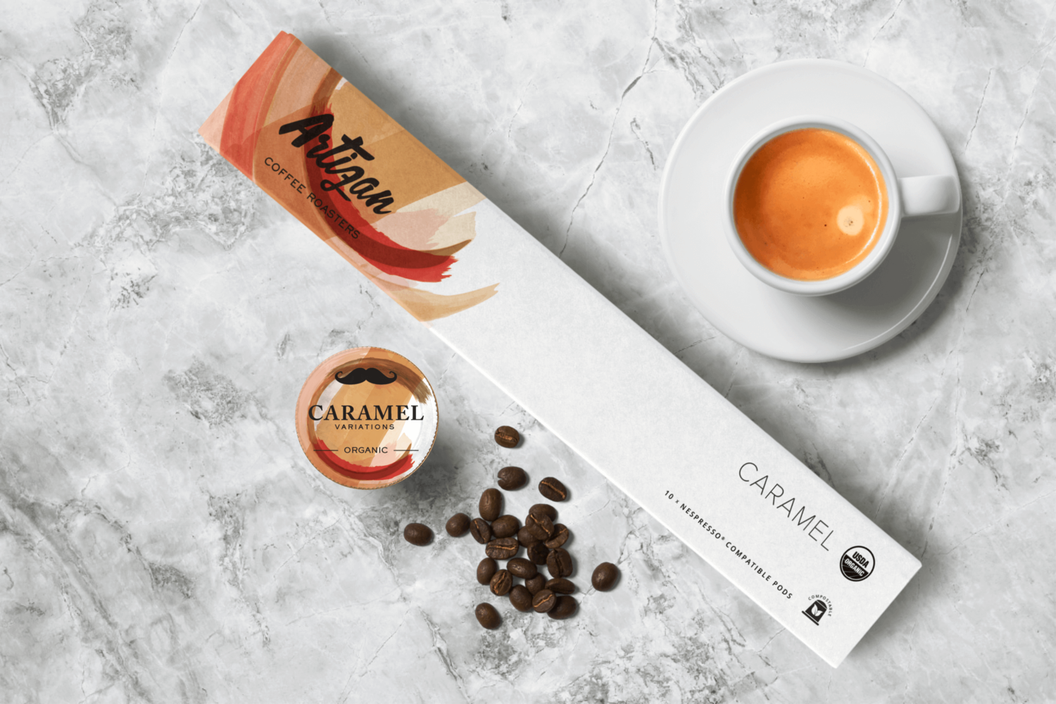 Black Glossy Mug — Organic Nespresso Pods & Capsules - USDA Certified -  Artizan Coffee