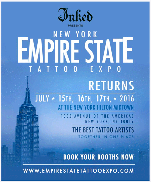 New York Empire State Tattoo Expo 2016 — OC Tattoo Shop