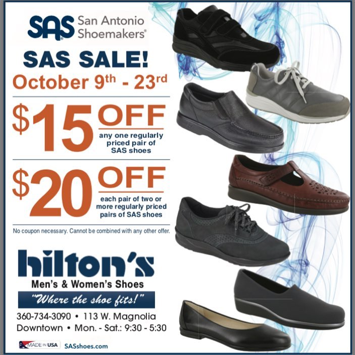 Bi-Annual SAS Sale — Hilton's Shoes