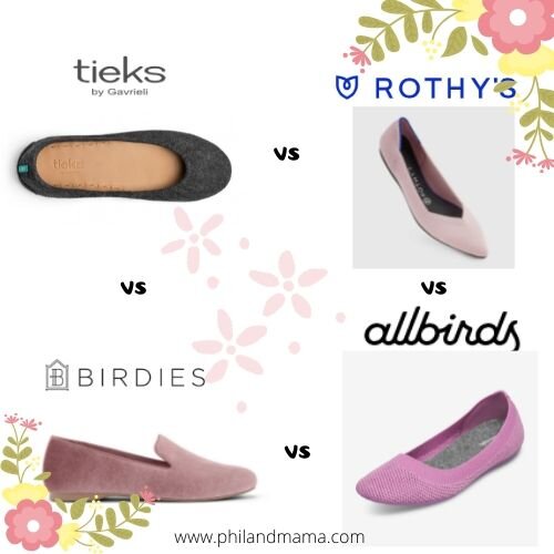 allbirds flats vs rothys