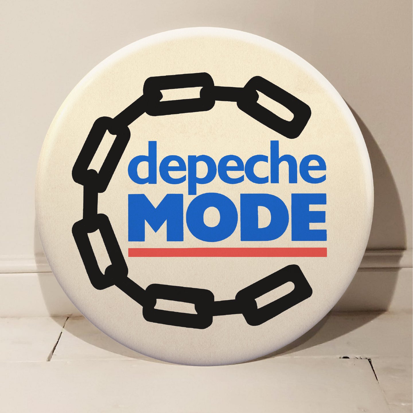 Depeche Mode Giant 3D Vintage Button — Buy Signed Limited Edition Prints
