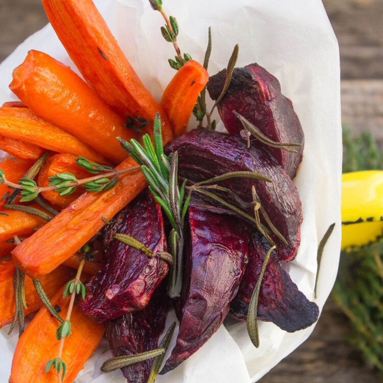 Rosemary Roasted Beets and Carrots — Just Beet It