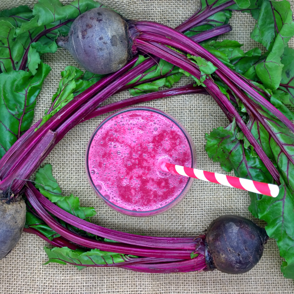 Raw Beet, Apple, and Ginger Detox Smoothie — Just Beet It