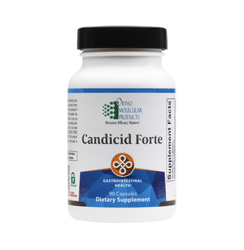 Candicid Forte - Ortho Molecular - Dietary Supplement (90 Capsules) — Full  Spectrum Family Medicine