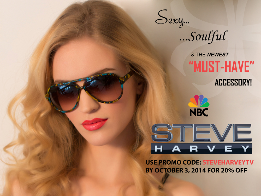 VELVET WAS FEATURED ON THE STEVE HARVEY SHOW TODAY!!! LET'S CELEBRATE! USE PROMO CODE: STEVEHARVEYTV BY OCTOBER 3, 2014 TO RECEIVE 20% OFF YOUR ENTIRE ORDER!!!