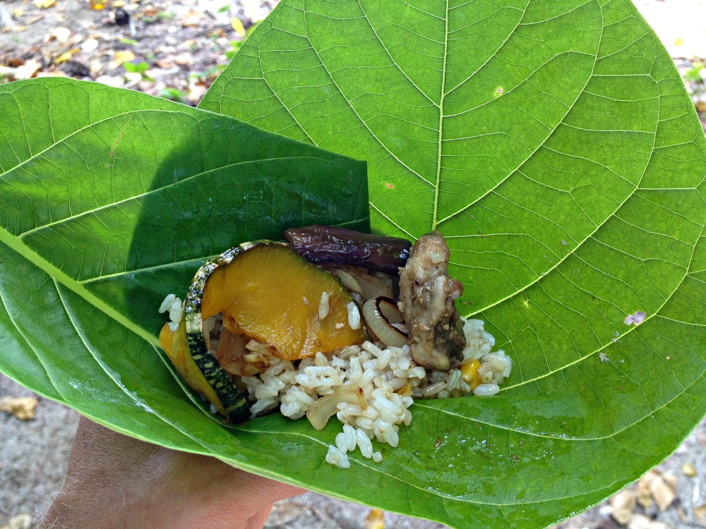 Banana Leaf Food