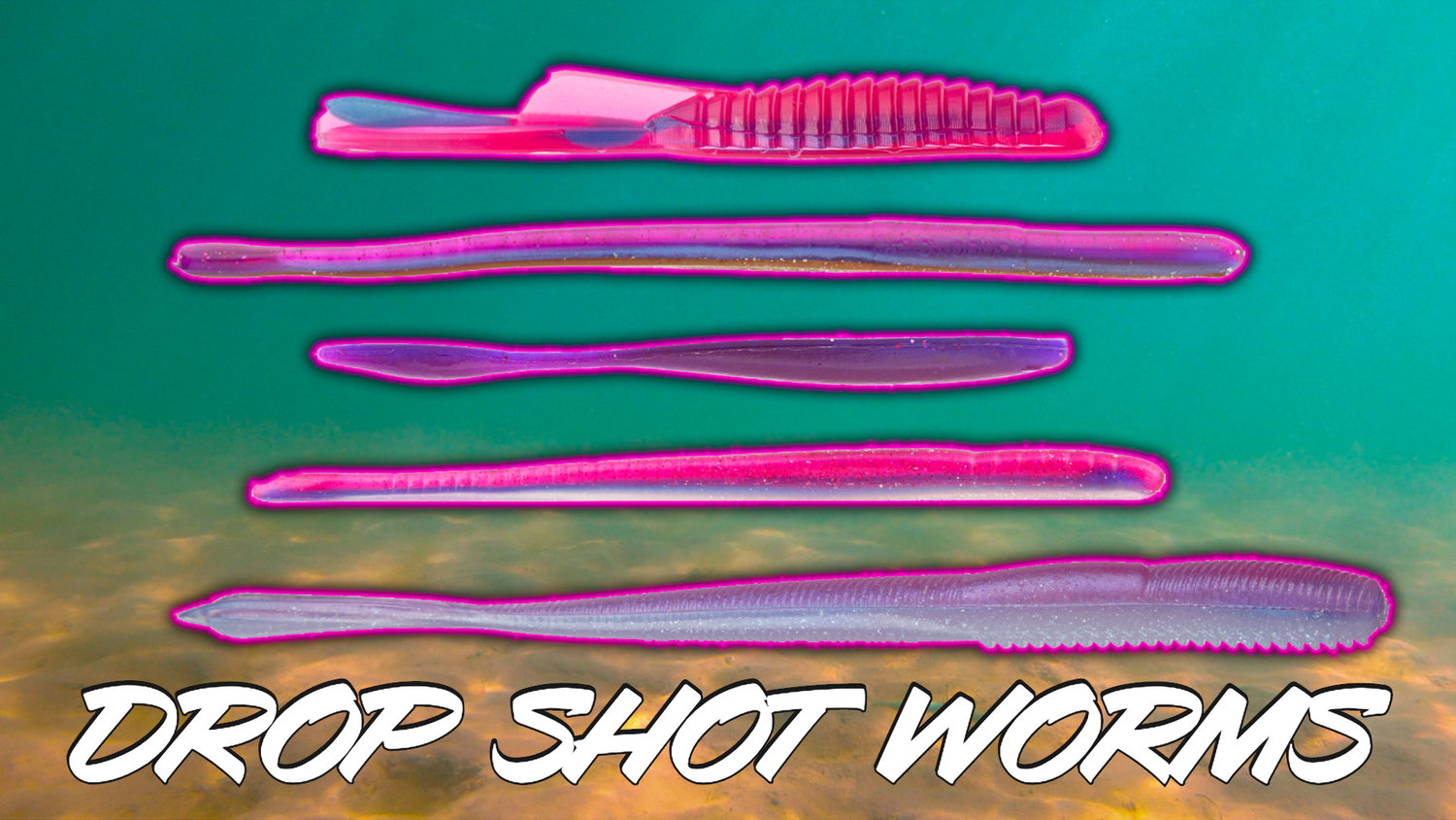 Underwater Footage! Dropshot Worm Comparison - Which Would You Choose? —  Tactical Bassin' - Bass Fishing Blog