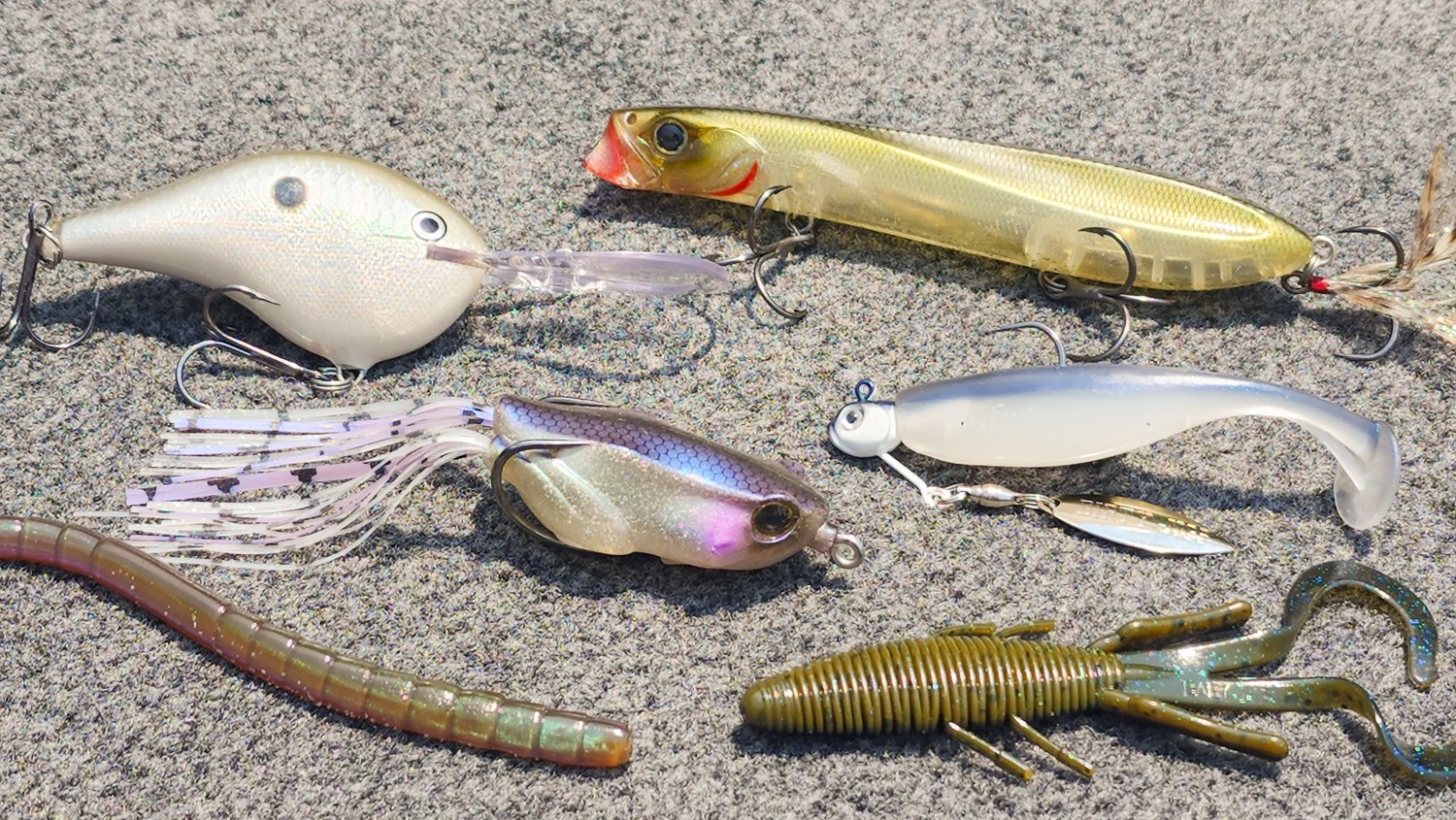 Popular Colors: Making Black & Blue Laminate Baits: Did These