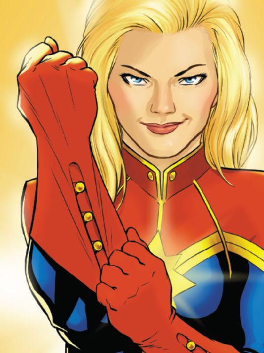 THERE IS A CAPTAIN MARVEL MOVIE IN THE WORKS. — bookshelves of doom