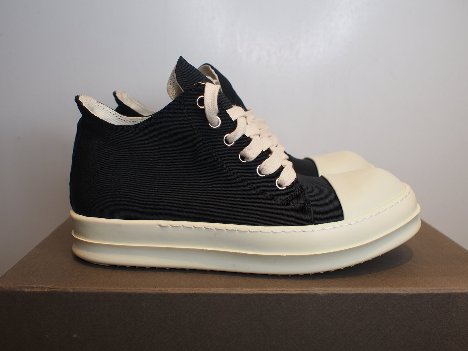 Rick Owens Ramones sneakers low leather | labiela.com
