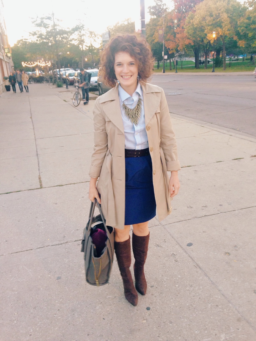 Fall Color Code – Navy and Brown – Workwear