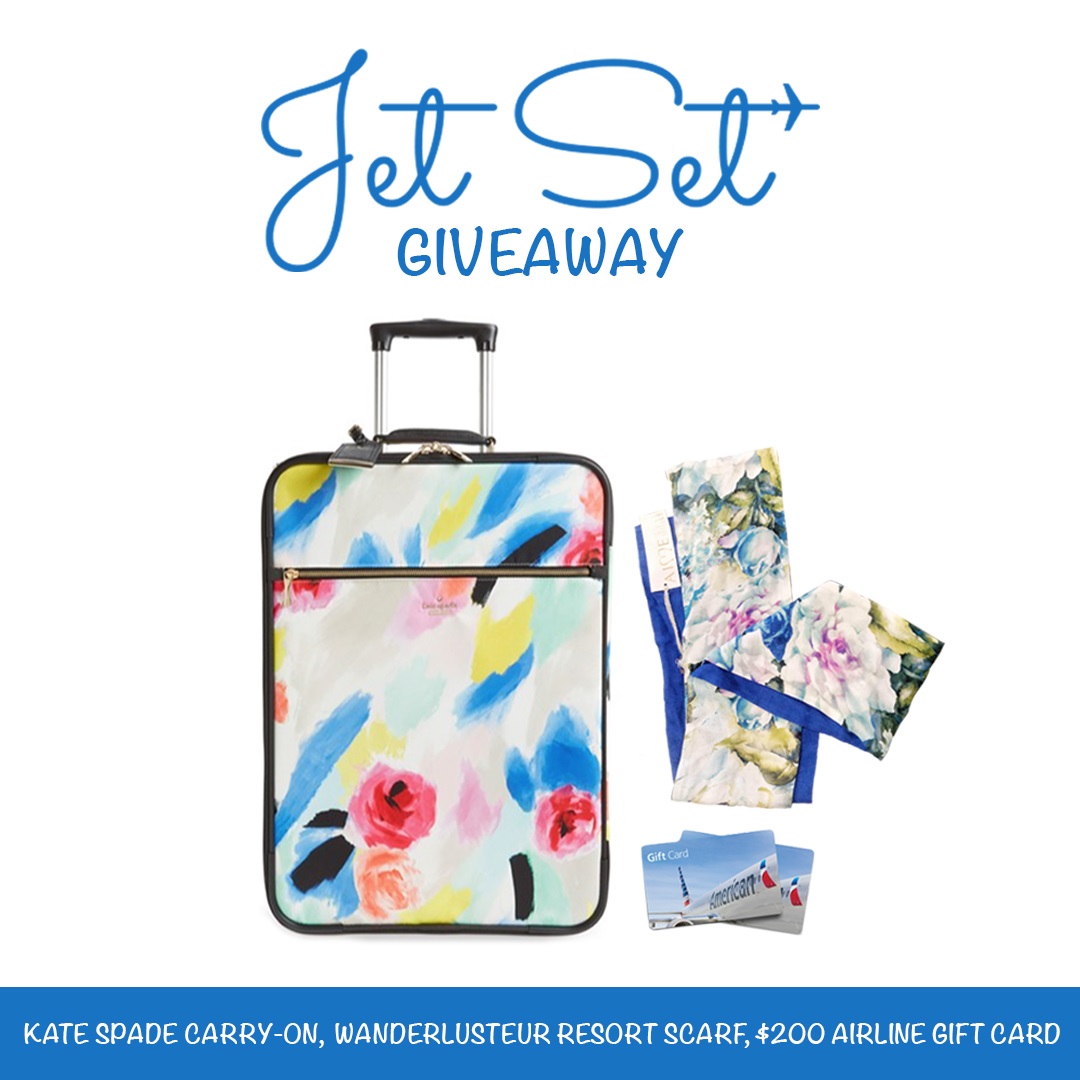 JET SET GIVEAWAY – MARCH 16th-19th – ONLY ON INSTAGRAM!