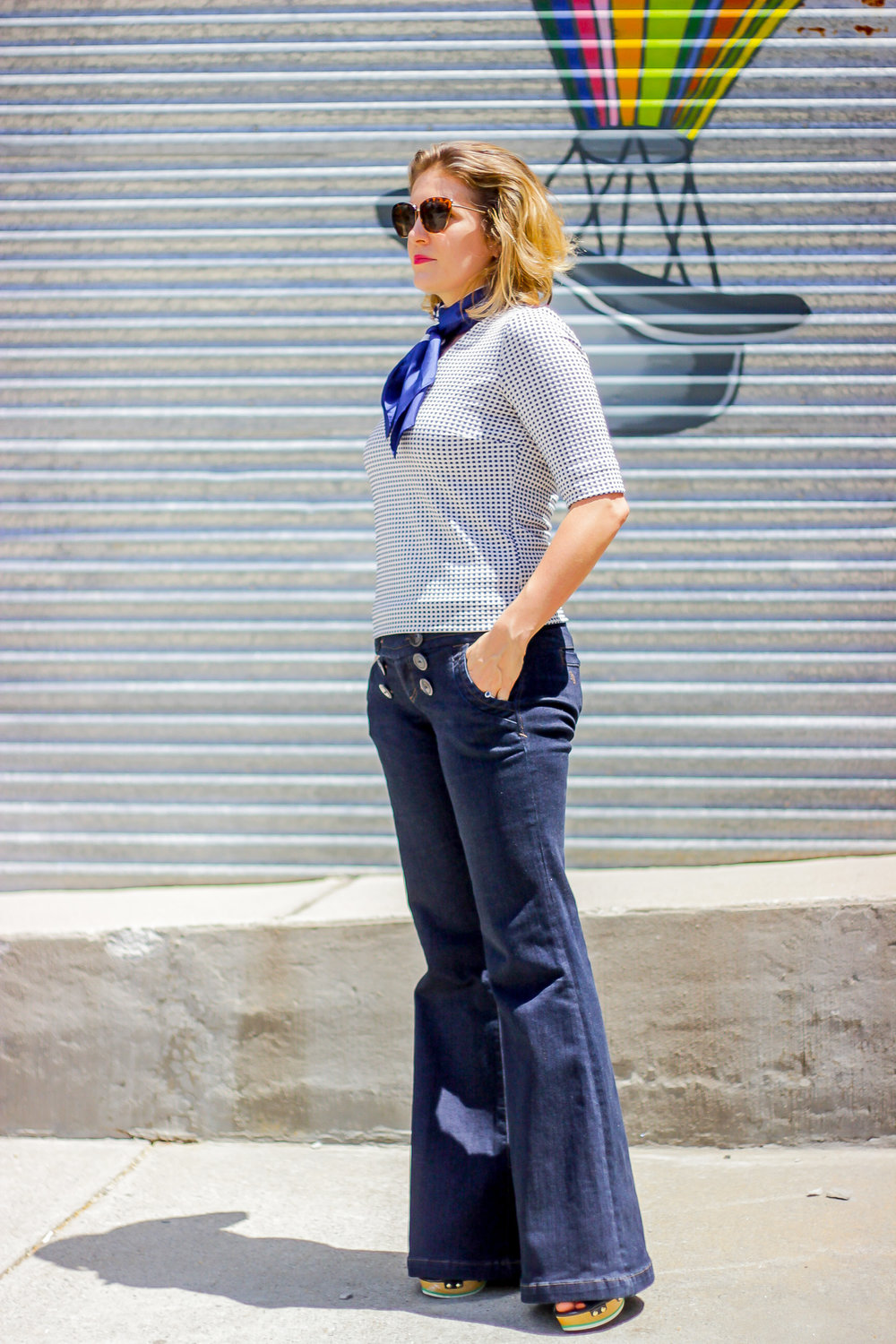 Shop Sailor Jeans - Workwear Blue Denim