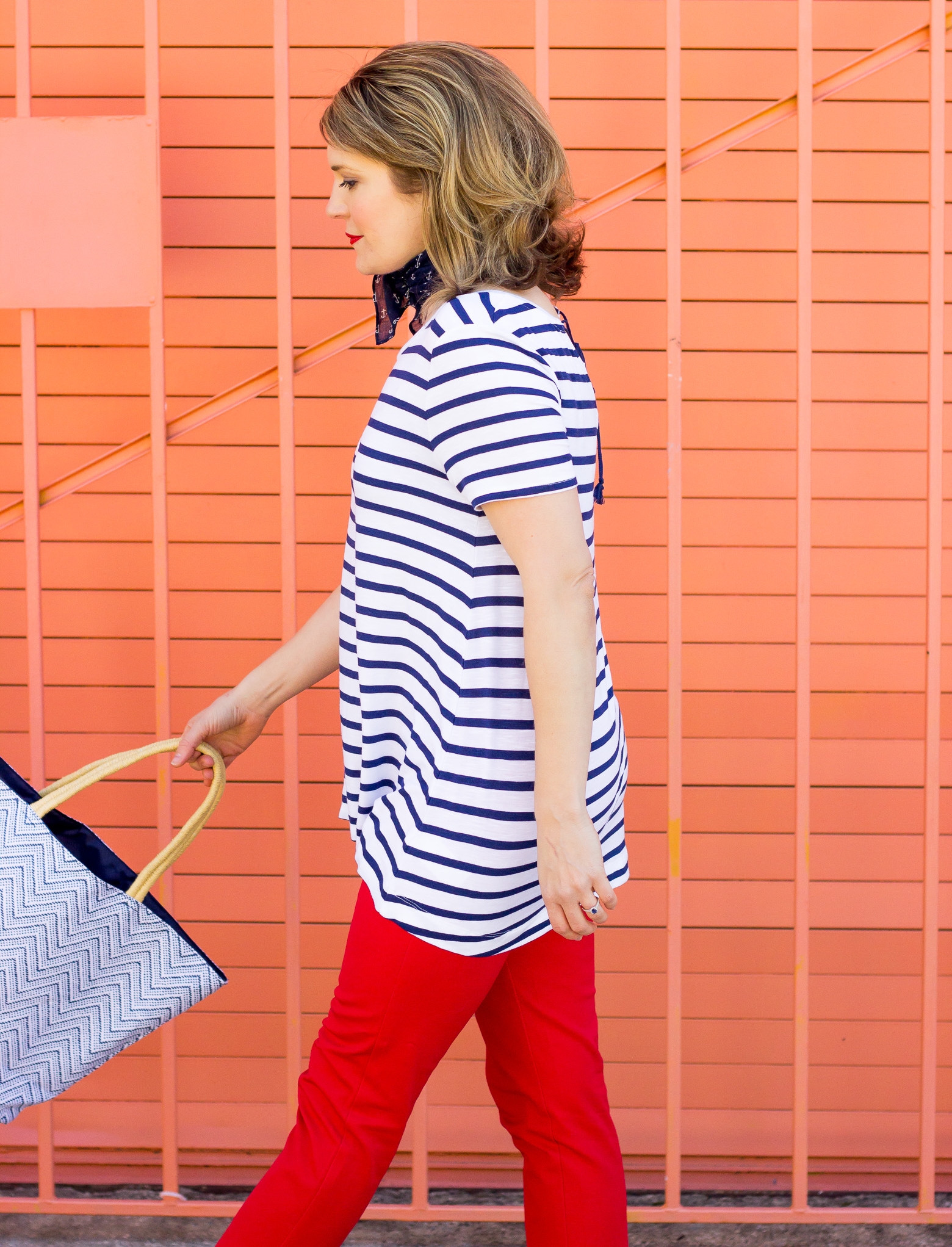 Old Navy nautical style on Belle Meets World blog