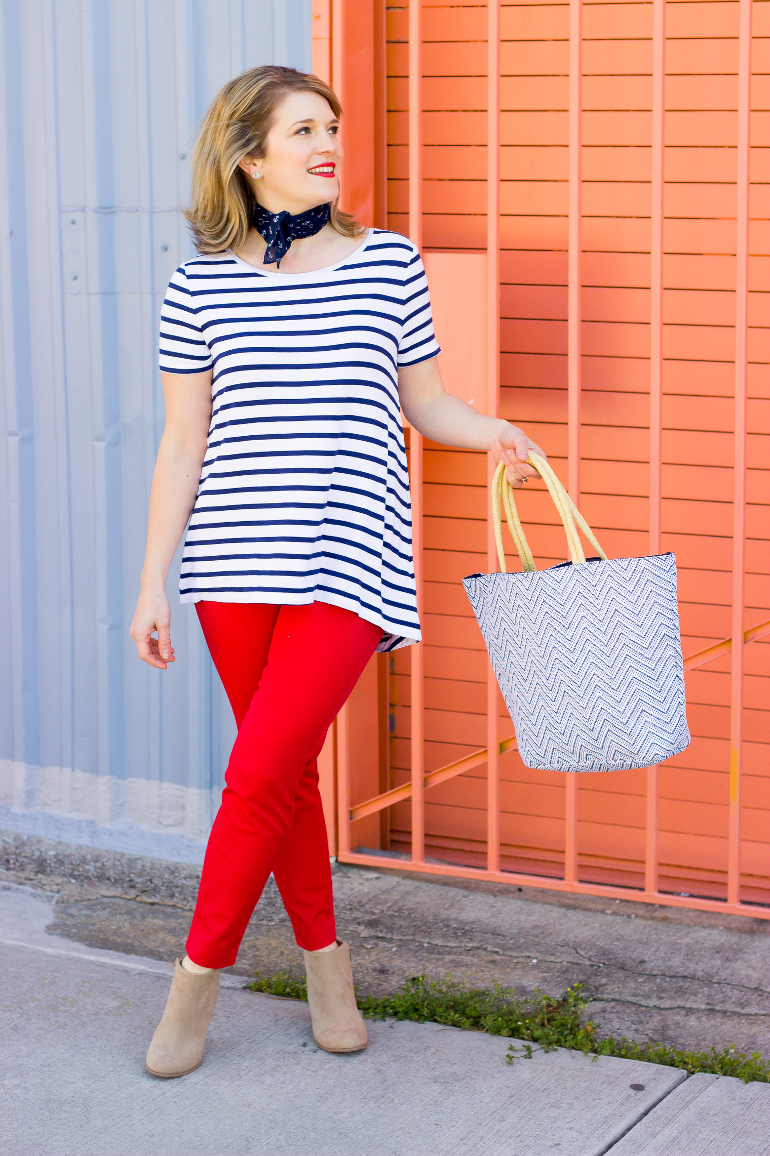 Nautical style on Belle Meets World blog