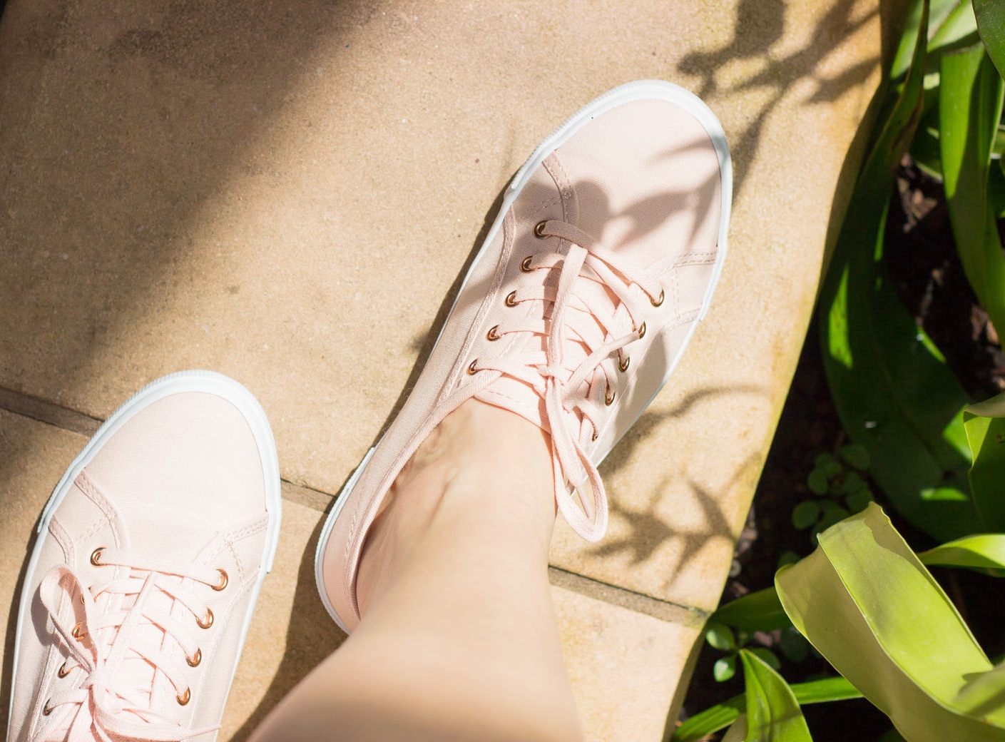 Pink sneakers by Old Navy