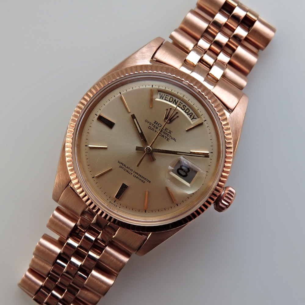 Rolex Day-Date Reference 6611 Pink Gold 