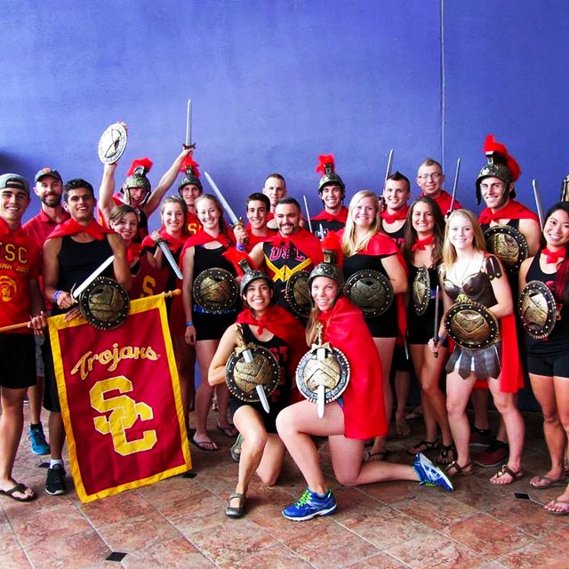 - The USC Triathlon Team proudly won the Spirit Award at the 2013 USA Triathlon Collegiate National Championships in Tempe, AZ, out of more than 100 teams! 
