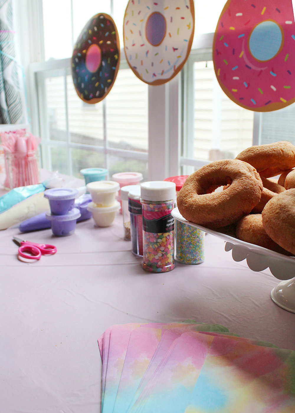 A Donut Decorating Birthday Party Tag Tibby Design
