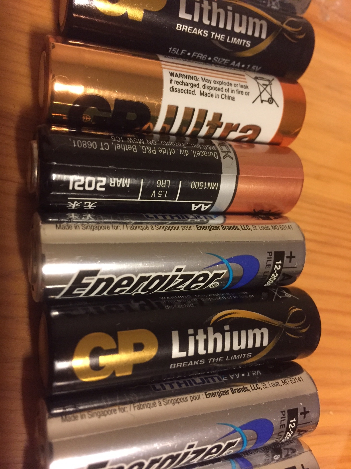 Test of Energizer Ultimate Lithium AA
