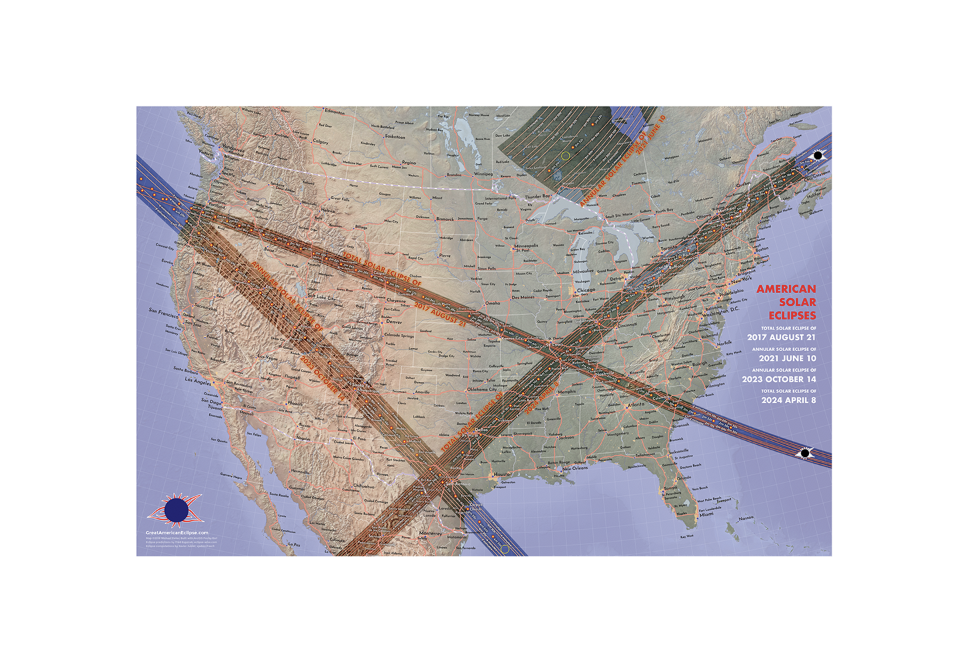 American Solar Eclipses, 2017 to 2024 — Great American Eclipse