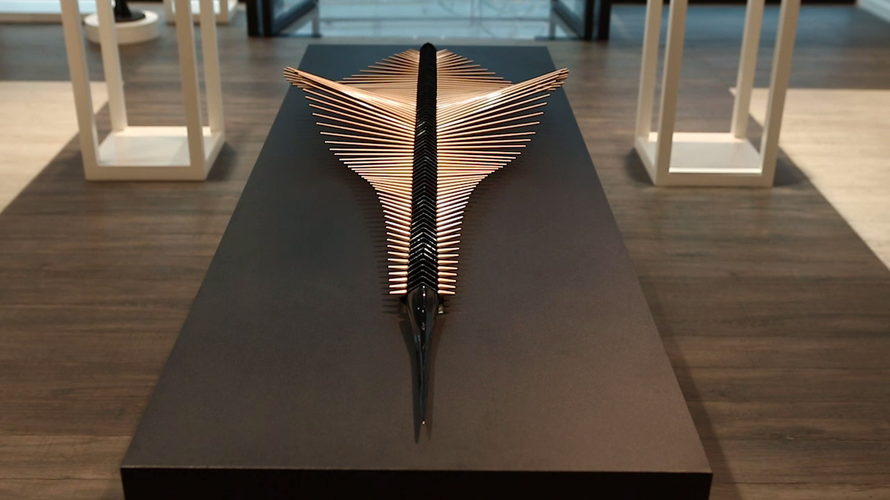Apical Reform Designs Stingray A Mesmerising Kinetic Sculpture