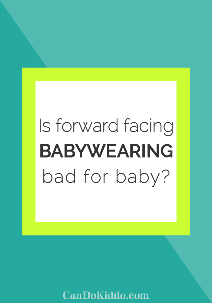 babywearing forward facing