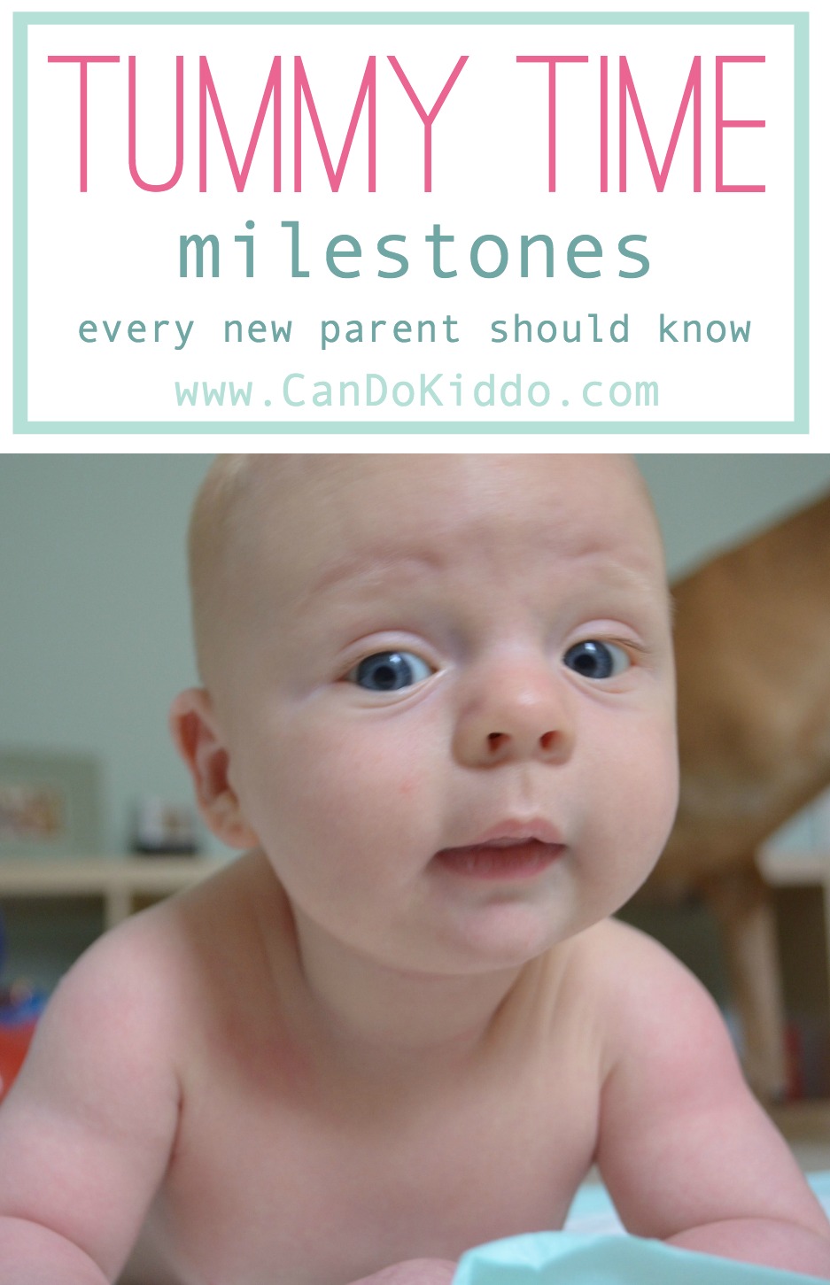Tummy Time Milestones Every New Parent Should Know \u2014 CanDo Kiddo