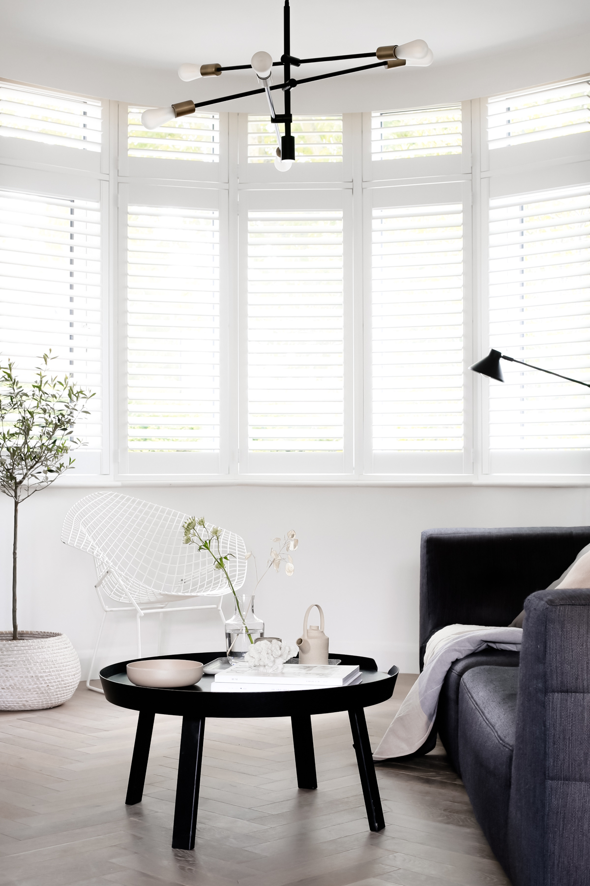Why We Chose Shutters For Our 1930s Bay Windows Design