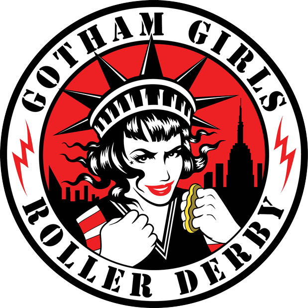 Image result for gotham girls roller derby logo