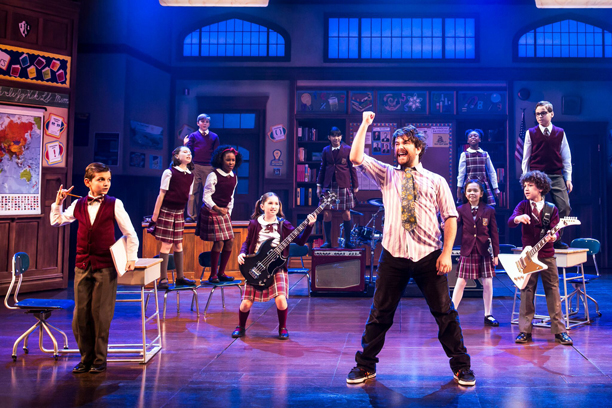 Broadway production of School of Rock! (Photo by Matthew Murphy)